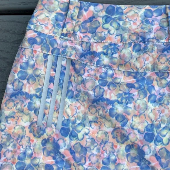 ADIDAS Floral Print Skort Active Skort women’s Size 4 New With Tags - Picture 7 of 10